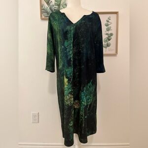 Women’s Casual 3/4 Sleeve Midi Fall Dress